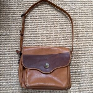 Land Santa Fe Leather Crossbody Travel Bag